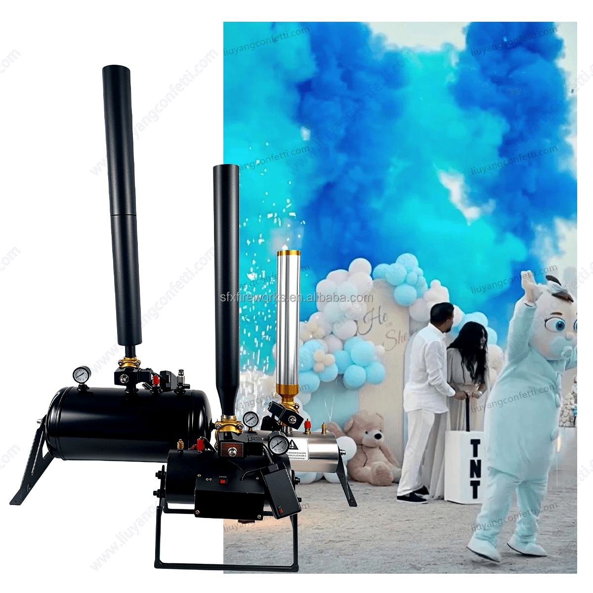 Multicolor Large Powder Cannon thumbnail 3