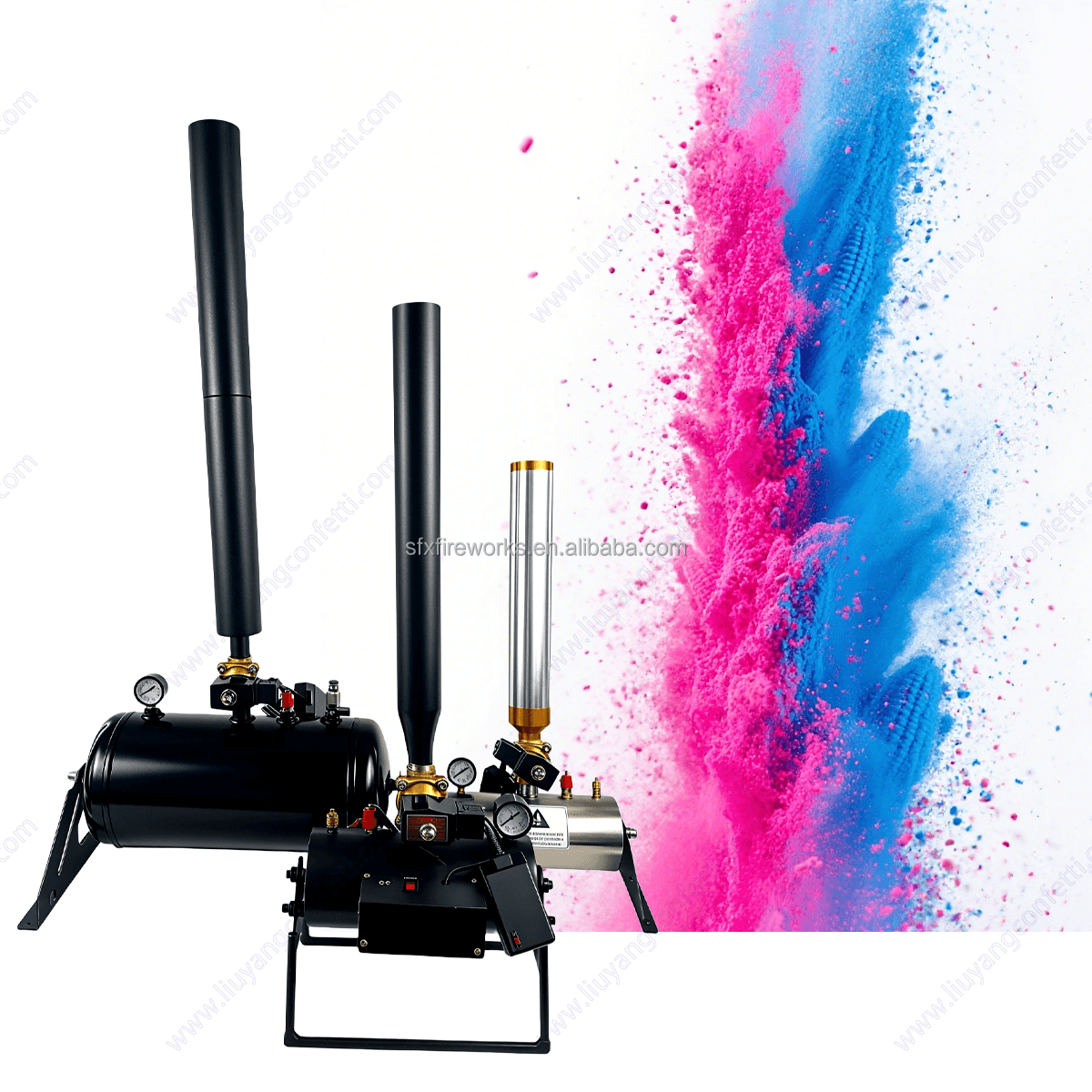 Multicolor Large Powder Cannon thumbnail 2