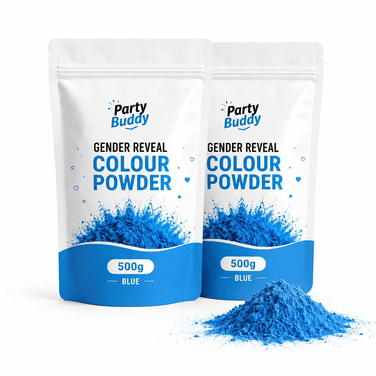 Gender Reveal Colour Powder Refill – 1kg - BLUE — image 1